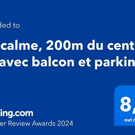 Appartement Au calme, 200m du centre T2 avec balcon et parking à Cassis Extérieur photo